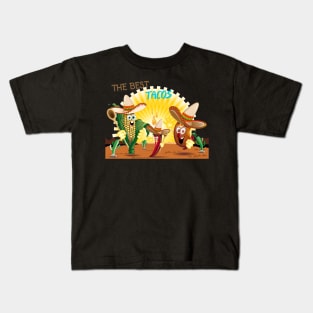 The Best Tacos Kids T-Shirt